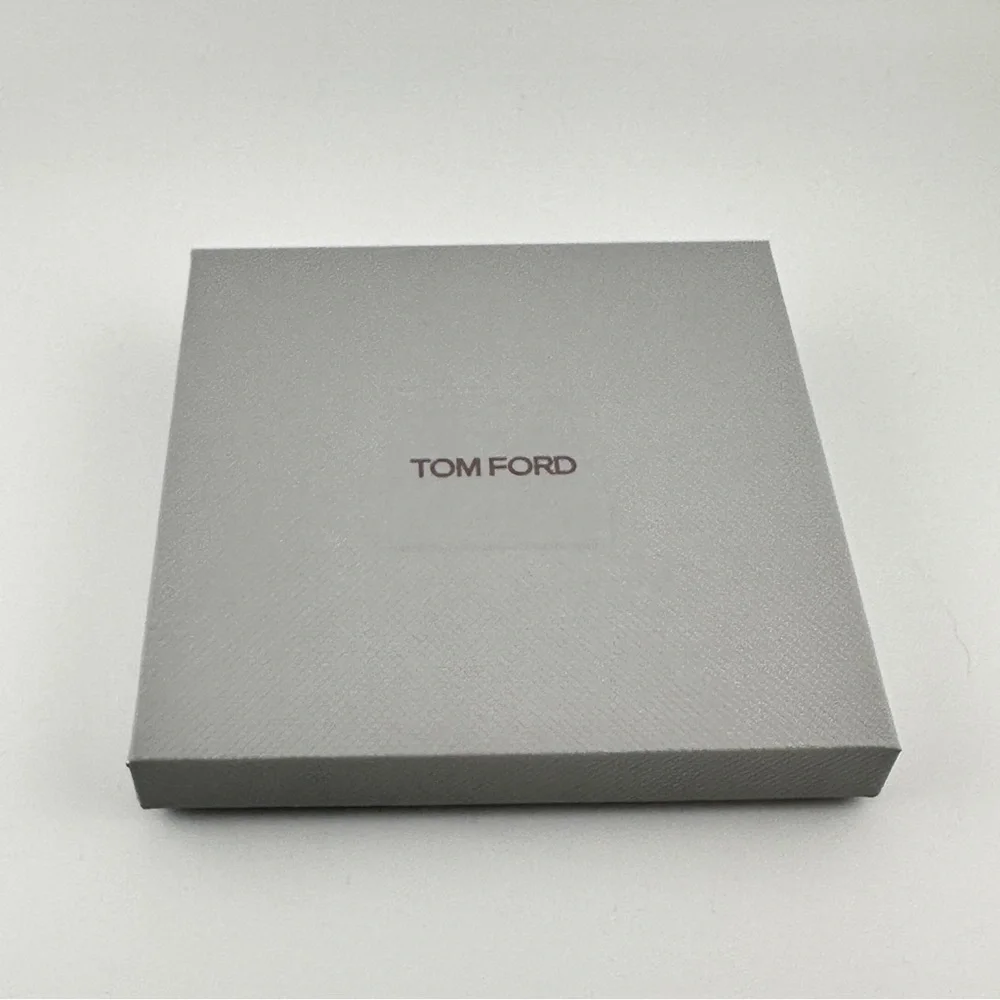 🆕 TOM FORD Elegant Gold Compact Mirror with Velvet Bag & Box